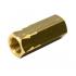 Pneumatic one way valve Female Female made of brass